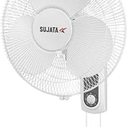Sujata Wall Fan | 2 Years Warranty | Wall Fans for Home, Wall Fan for Kitchen, Wall Mount Fan with 400 mm Sweep & 100% Copper Motor & 120 Ribs Guard, 3-Speed Control (SWF27 - White)-picture-21