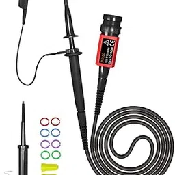 FNIRSI P4100 High Voltage Oscilloscope Probe 100:1 2KV 100MHz 100X Safety BNC Connector for Oscilloscope image 1