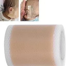 Protruding Ear Patch, Ear Aesthetic Correctors Silicone Cuttable Durable Skin‑friendly for Newborn Baby for Infant(4cm*100cm (1 roll/box))-image-4