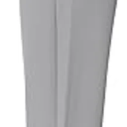 the stylish era Elastic Waist Casual Pants, Light Grey, Straight Leg, Relaxed Fit-picture-18