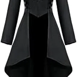 myaddiction Retro Style Victorian Gothic Coat Jacket Medieval Tailcoat Outerwear XL Clothing Shoes & Accessories | Womens Clothing | Coats & Jackets-picture-36