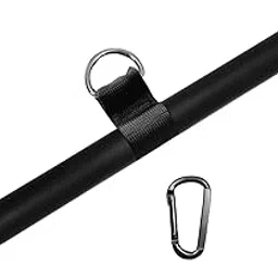 MERISHOPP LAT Pull Down Straight Bar Equipment DIY for Home Gym Exercise Weightlifting with Carabiner-image-23