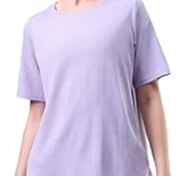 technosport Women's Relaxed Fit Textured Cubixs Crew Neck Half Sleeve T-Shirt with Quick Dry, Anti Microbial Properties for Gym, Sports and Regular Uses-picture-31