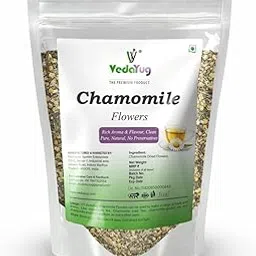 VY VedaYug Chamomile Flower Tea - 100gm | Pure Whole Flower Buds of Chamomile | Herbal Sleep Tea - Caffeine Free - Stress Relief - 100g-picture-27