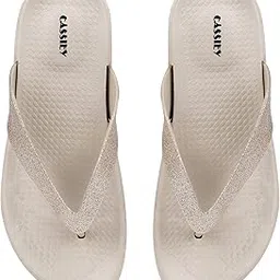 cassiey Women's Comfortable Slipper Flip Flop image 1