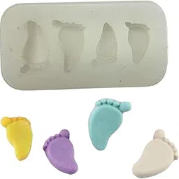 Baby Feet Mould for Candle Making Silicone Molds Footprint Moulds Fondant Baby Shower Mold Resin Art Crafts Chocolate Cake Decor Gumpaste-image-63