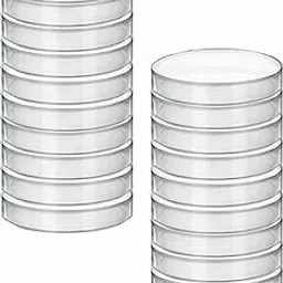 VVS Polypropylene 20Pcs Perti Dish 100mm with Lid Sterile Bacterial Culture Dish Laboratory Plant Cell Tissue Culture Petri Dish Educational For Lab Laboratory-picture-22