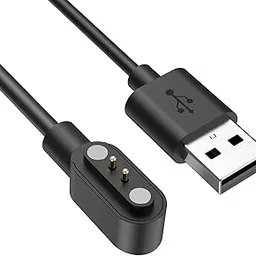 firebolt phoenix pro 1.3 Smartwatch USB All Type Charging Charger Compatible with Boat, Fire Boltt, Noise, Dizo, beatXP, Fast-Track & All 2 Pin Charger Watches (Cable Only)-image-73