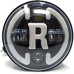 Naturalcreations 90W LED Headlight Compatible with Royal Enfields Classic, Bullet 350, Thunder Bird, Standard, Electra, Thar 87-picture-21