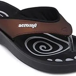aerosoft Sandal LA 0801 for women Soft cushioned insole PU flipflop for girls Aero flats durable slipper lightweight Soft longlasting sliders ladies chappals daily casual wear by Lotusfeet-picture-20