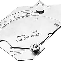 AD International Welding Ruler Bridge Cam Gauge Weld Bead Measurement Tool Stainless Steel Inspection Gauge For Surface Butt Joints Throat Checking Metric and Ulnar Scales-picture-30