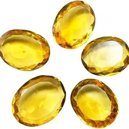 caratyogi Natural Citrine at Wholesale Lot (Rs 113/carat) Fine Quality Brandy Oval Shape सुनहला Loose Gemstone for Reselling Jewellers Crystal Healing Astrological Dhanu Rashi Sagittarius Zodiac Sign-picture-16