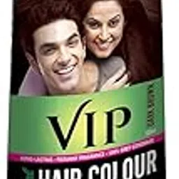 VIP Hair Colour Shampoo for Men and Women, 180ml, Dark Brown | No Ammonia | Long Lasting Hair Color | Hair Colour At Home-image-6