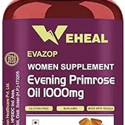 Weheal Evening Primrose Oil 1000MG- Women's Health (60 Softgel Capsules) (1)-picture-32