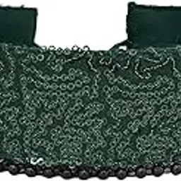 shoppingover Handmade Sparkle Green ladies kamarband for wedding Saree Lehenga Suit Waist Belt-picture-33