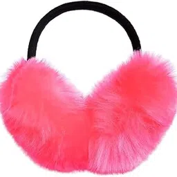 Ear Muffs for Women - Winter Warmers - Soft & Warm Cable Knit Furry Fleece Earmuffs - Covers for Cold Weather Puffy Fluffy-image-79
