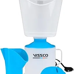 Vissco 3-in-1 Steam Vaporizer for Cold, Cough & Facial | Compact, Safe & Multifunctional Steamer with Skincare Benefits | Home Spa & Nasal Relief Machine | Durable Build with Attachments-picture-21