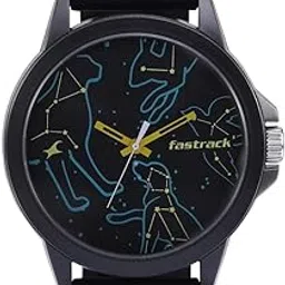 fastrack Space Rover Quartz Analog Black Dial Silicone Strap Unisex Watch-38024PP53/NT38024PP53-picture-40