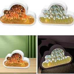 Sassyvilla Tulip Lamp Cloud Light | Elegant Decorative Table Lamp for Home Décor | Soft Glow Lighting for Living Room, Bedroom, Office, or Study | Stylish Design, Perfect for Gifting-picture-38