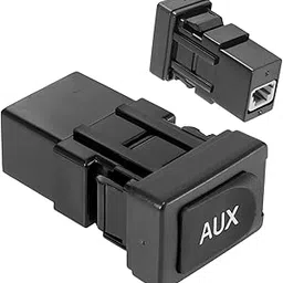 Aux Port Replacement - Compatible with 2005-2012 Toyota Prius Yaris FJ Cruiser Lexus ES350 LS460 - Replaces 86190-06010 86190-53010 - Auxiliary Input Adapter Aux Jack Aux Input Car Stereo Jack-picture-22