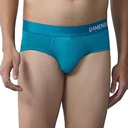 damensch Modal Regular Fit Solid Brief Underwear Anti-Bacterial Moisture Wicking Breathable Microfibre Waistband Deo-Soft Briefs for Men-picture-14