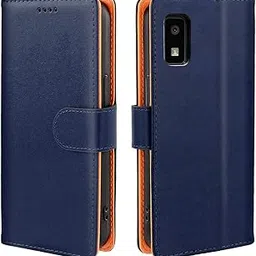 J.DL AQUOS Wish2 Case, Notebook Type, AQUOS Wish2 Case, Notebook Type, Stylish, AQUOS Wish2 Case, Shockproof, Abrasion Resistant, Full Protection, Magnetic, Card Storage, Stand Function, Pleasant Texture, Popular, High Quality (Blue)-picture-27