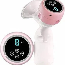 KRLZ Electric Breast Pump with LCD Display | Portable & Rechargeable Milk Extractor for Moms | Adjustable Suction & Comfortable Design (Pack of 1)-picture-26