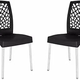Nilkamal NS19SS Plastic Mid Back with Arm Chair | Chairs for Home| Dining Room| Bedroom| Kitchen| Living Room| Office - Outdoor - Garden | Dust Free |100% Polypropylene Stackable Chairs | Set of 2-picture-20