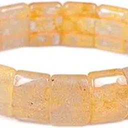 rebuy Citrine Kada for Men & Women | Natural Healing Crystal Gemstone Lab Certificate of Authenticity Gemstone | Balances Chakra, Confidence, Positive Energy Stones | 8mm Stone, Pack of 1-picture-14