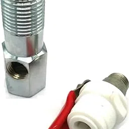 Parijata Steel Inlet +Valve/Connector Ro/Uv/Water Filter Purifier 3/8" Size (D.V.Set)-image-7