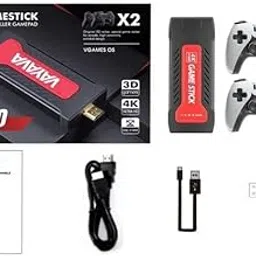 Playtastic Gamestick GD30 Retro Gaming Console, 20,000+ Classic Games, Dual Wireless Controllers, 64GB Storage, HDMI Output (64GB)-picture-21