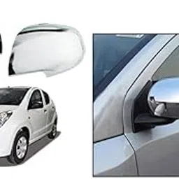 Chrome Mirror Cover for Maruti A-Star (2009-13)-picture-23