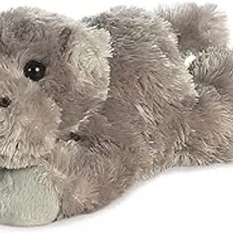 Aurora World Mini Flopsie Plush Toy - Howie Hippo, Multi Color-picture-18