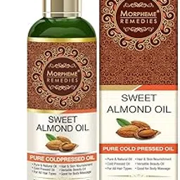 Morpheme Remedies Pure Sweet Almond Coldpressed Oil For Hair And Skin 200ml-picture-34