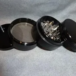 LEAHANA - I M Possible 50 MM Black Crusher Hand Muller Grinders for Smoking Weed.-image-11