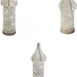 CALANDIS 3X Retro Style Moroccan Lantern Light Props Iron Desk Lamp for Wedding Event | Lamps | Lamps, Lighting & Ceiling Fans-picture-47