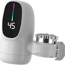 bnf Electric Tap Rotatable Instant Hot Water Faucet for Kitchen Cafe Shop-image-3