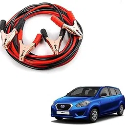 Kozdiko Heavy Duty Auto Jumper Cable Battery Booster Wire Clamp with Alligator Wire Emergency Car Battery Charging Booster Cables Compatibile with Datsun Go Plus-image-36