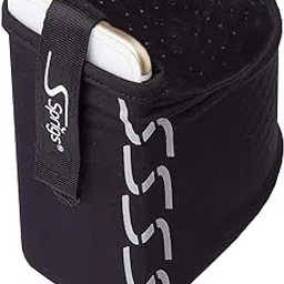 Sprigs Armband for iPhone 11/x/xr/8/7 Plus, Galaxy S10/S9, Google Pixel 4. Lightweight & Comfortable Running Armband, Stretches to Fit All Phones with Case - Black Reflective, Medium-image-18