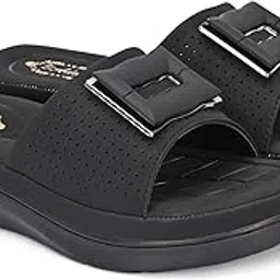 el ador Women's Synthetic Slip On Comfort Sliders with Cut-Out Design & Stylish Buckle Soft Cushioned Sole |Stylish Slippers-picture-20