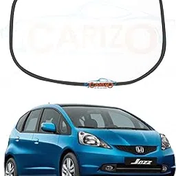 CARIZO® Rear View Mirror Glass (Left/Passenger Side) Compatible with Honda Jazz (Type-1) 2009-2015-picture-36