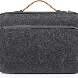 MOCA Laptop Sleeve for 13/13.3/14.2 MacBook & Slim laptops 360° Waterproof Material Laptop Sleeves Case with Anti-Collision Protection - Dark Grey-image-3