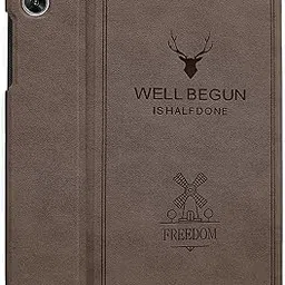 ProElite Smart Deer Flip case Cover for Samsung Galaxy Tab A8 10.5 inch (SM-X200/ SM-X205/ SM-X207), Coffee-image-83