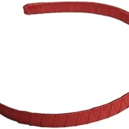 belleza crafting with creativity Red Color Zig-Zag style in Hairband- Flexible and Comfortable DIY headbands for Women/Girls/Kids (Red, Normal)-picture-23