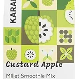 KARAKI ORIGINS Millet Smoothie Mix (Custard Apple, 250g) | Low Glycemic for Balanced Blood Sugar | Velvety, Fragrant, Decadent | Supports Digestive Health & Sustained Energy-picture-13