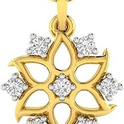 avsar 14k (585) Yellow Gold Pendant for Women-picture-8