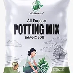 SRI SAI FORESTRY Organic Potting Soil Mix for Plants Home Garden 2 Kg | Ready to use Potting Mix Made with Vermicompost - Cocopeat - NeemCake - Red Soil - River Sand - Bone Meal - Natural Green Manure-image-2