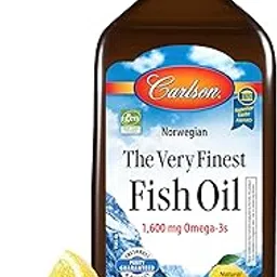 Carlson The Very Finest Fish Oil Liquid Omega-3 Lemon, 500ml-picture-20
