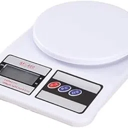 INDUVIA Digital Kitchen Scale – Portable Electronic Food Weighing Scale (White) – High Precision, LCD Display, Tare Function, Lightweight & Compact (10KG,White)-picture-54