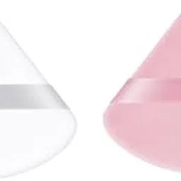 Suake 2 Pcs Professional Triangle Powder Puff with Strap| Soft, Reusable, and Washable Makeup puff Blender Sponge for Wet & Dry Usage | Perfect for Face & Body Loose Powder | Enhance Your Makeup Foundation Application-image-26